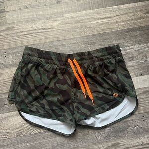 Scales Camouflage Fishing Shorts